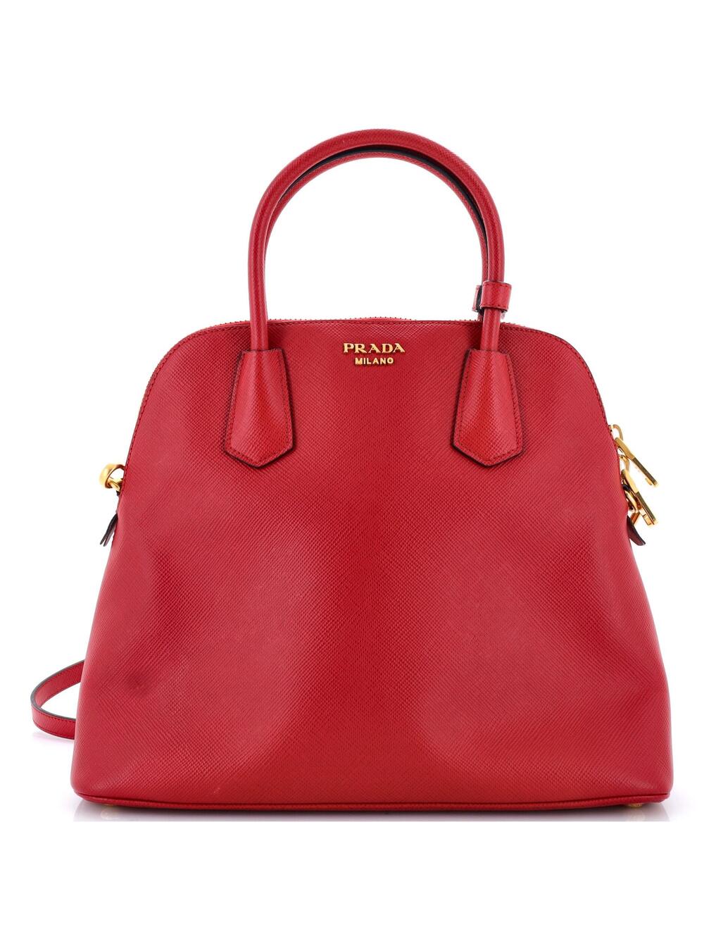 Prada Convertible Dome Satchel Saffiano #288813P93B